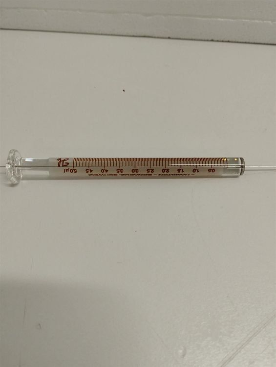 Tecnologia medica: Hamilton Microliter Syringes 5ul – Usato da Niederdorf venduto da LeptonAG_Labor 1