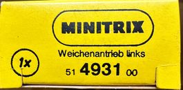 Minitrix 4931 Weichenantrieb links