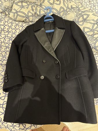 Manteau noir The Kooples, taille 36 - tb état