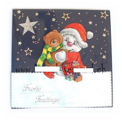 Cartoline: Karte Schneemann grün oder blau – Nuovo (secondo la descrizione) da Schlatt TG venduto da glueckwunschkarte.22 1