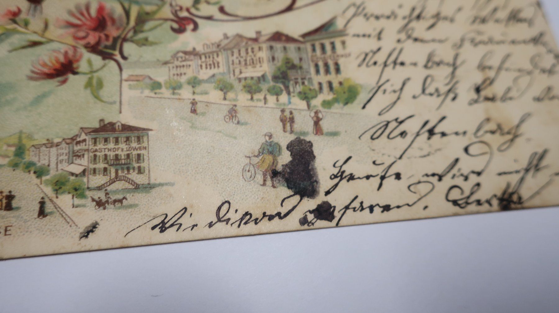Cartoline postali: Gruss aus Heiden 1901 – Usato da Cormoret venduto da Pascalll2001 2