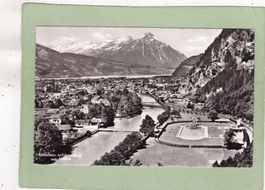 Unterseen bei Interlaken mit Niesen 1954