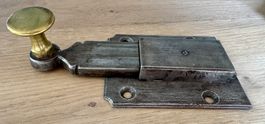 Antiker Türriegel Schubriegel aus Eisen Türschloss