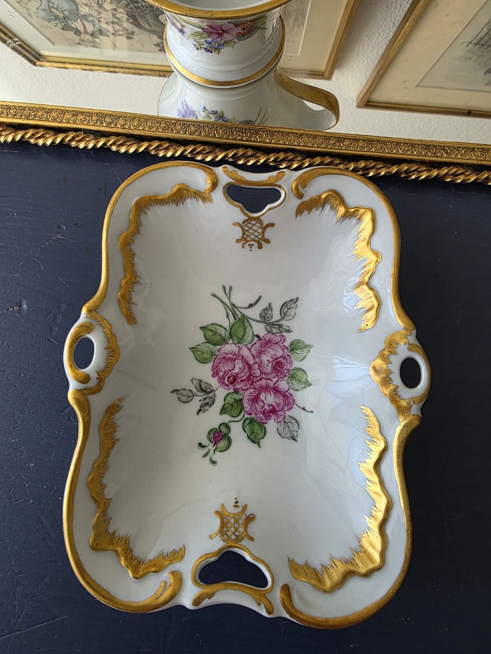 Rosenthal Tazze: Set Rosenthal Mokkatasse und Schälchen, handbemalt – Usato da Aegerten venduto da Jos_zem 2