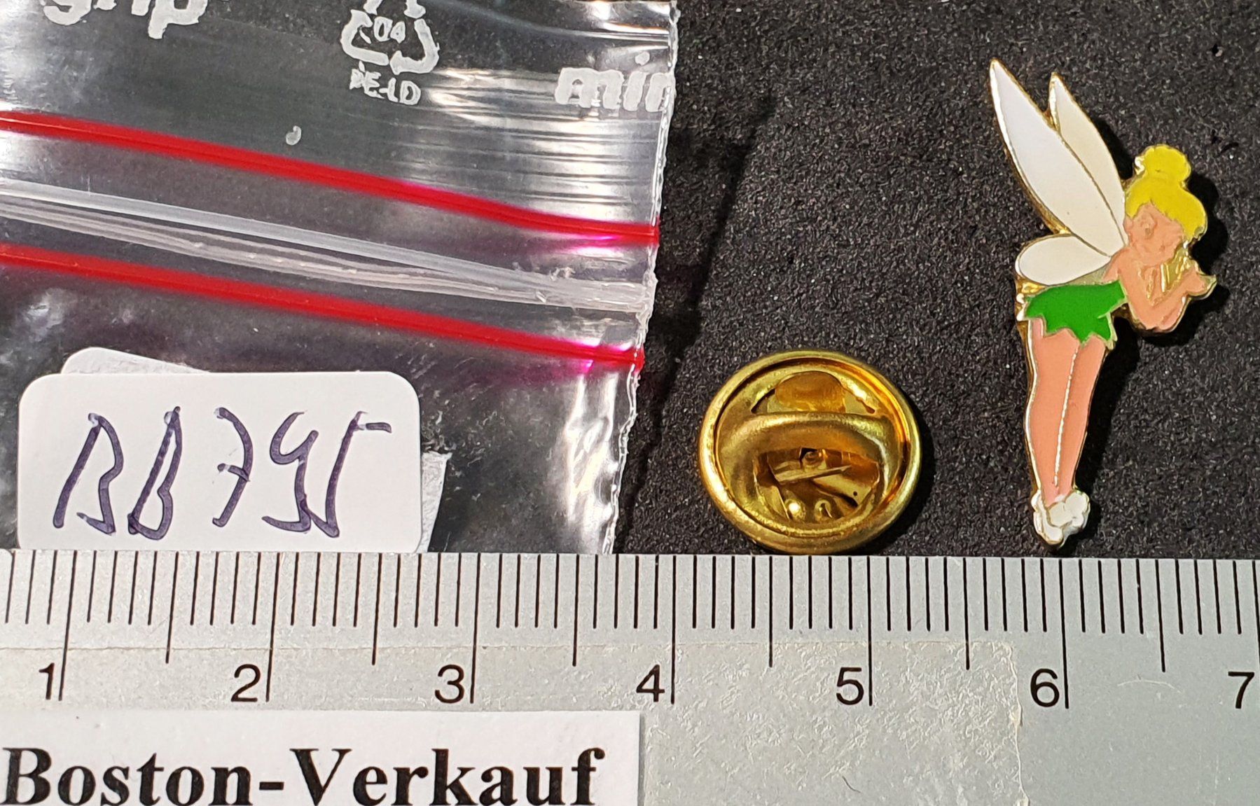 Plaketten & Abzeichen: BB795 - Pin Walt Disney Peter Pan Figur Tinkerbell Fee – Gebraucht aus Reinach BL von Boston-Verkauf 1