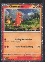POKÉMON / Charmander / Mew 151 Promo / Cosmo Holo + Swirl