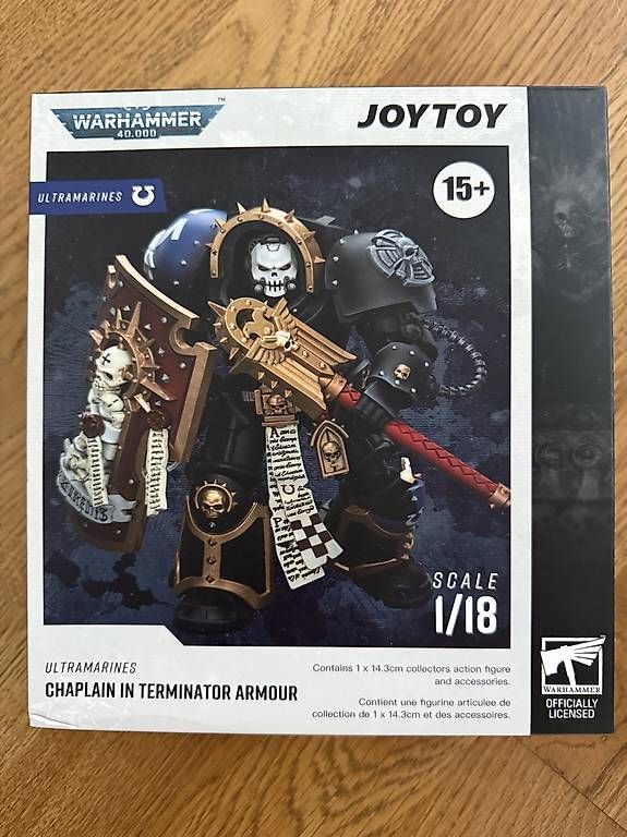 Statuette: Warhammer 40K Ultramrines Chaplain – Usato da Pratteln venduto da new_sg89