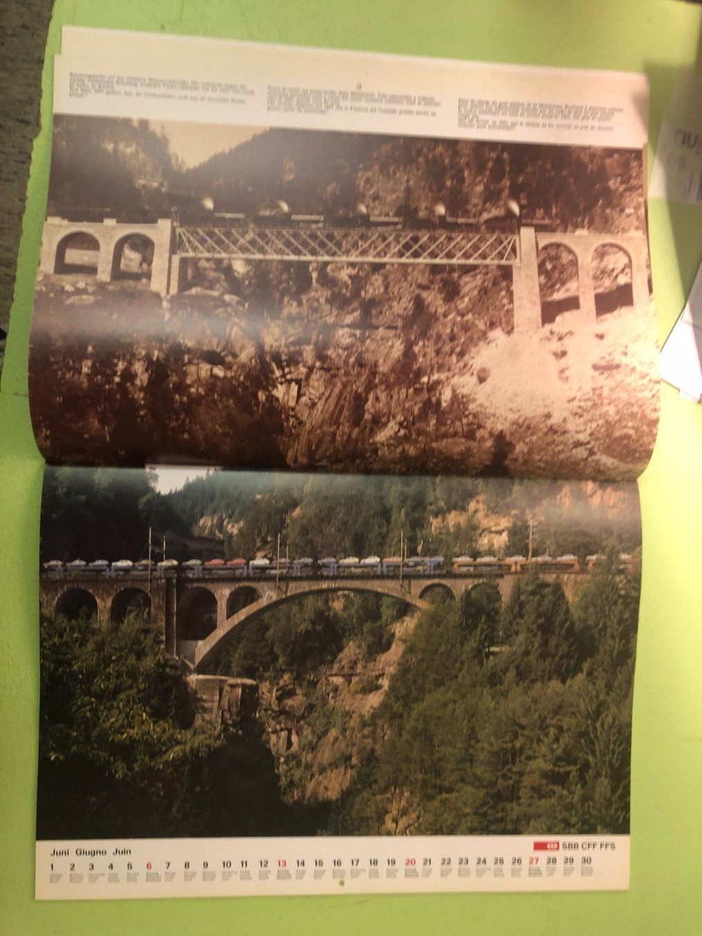 Kalender: SBB-Kalender: Gotthard 1882-1982 – Gebraucht aus Zürich von allp 3