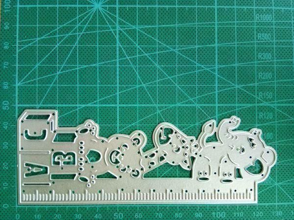 Schablonen: BABY MESSLEISTE STANZSCHABLONE – Neu und originalverpackt aus Affoltern am Albis von scrapbooking 3