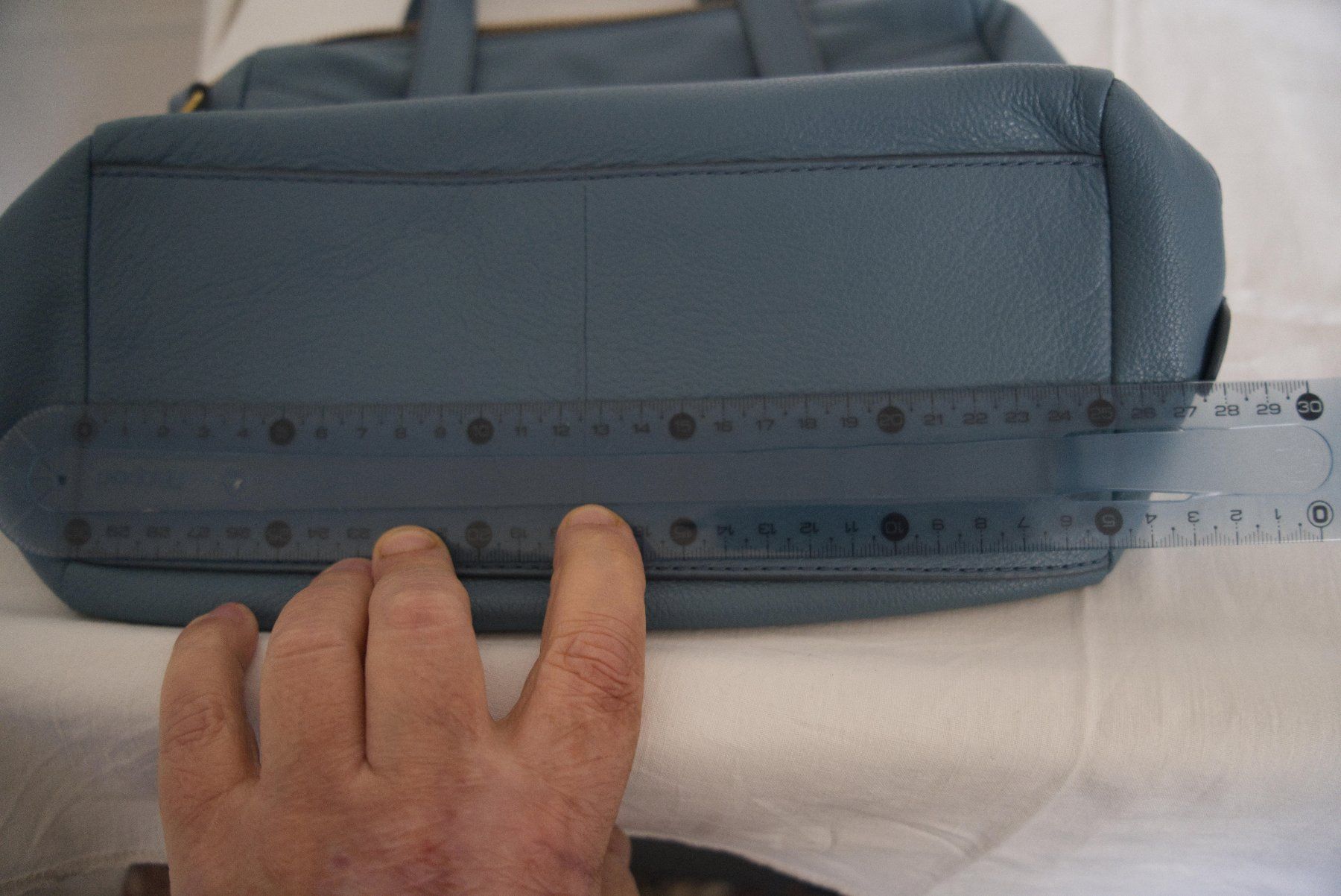 Taschen für Damen: Fossil Damentasche blau – Gebraucht aus Basel von Flohmi-Basel 2