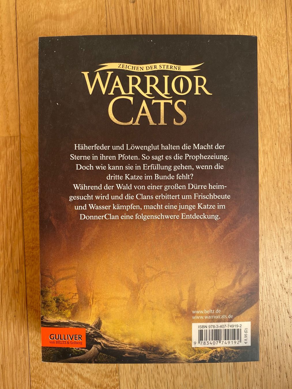 Bücher: Warrior Cats, Staffel 4, Bände 1 - 6 – Neu (gemäss Beschreibung) aus Trin-Mulin von Tintengoldfisch 1