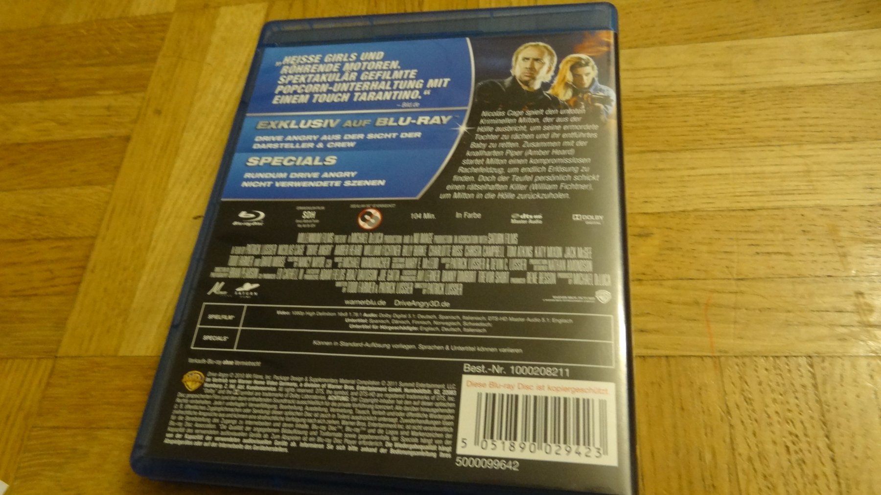 Tutti i DVDs: Drive Angry BLU-RAY – Usato da Olten venduto da Disc-Verkauf 2