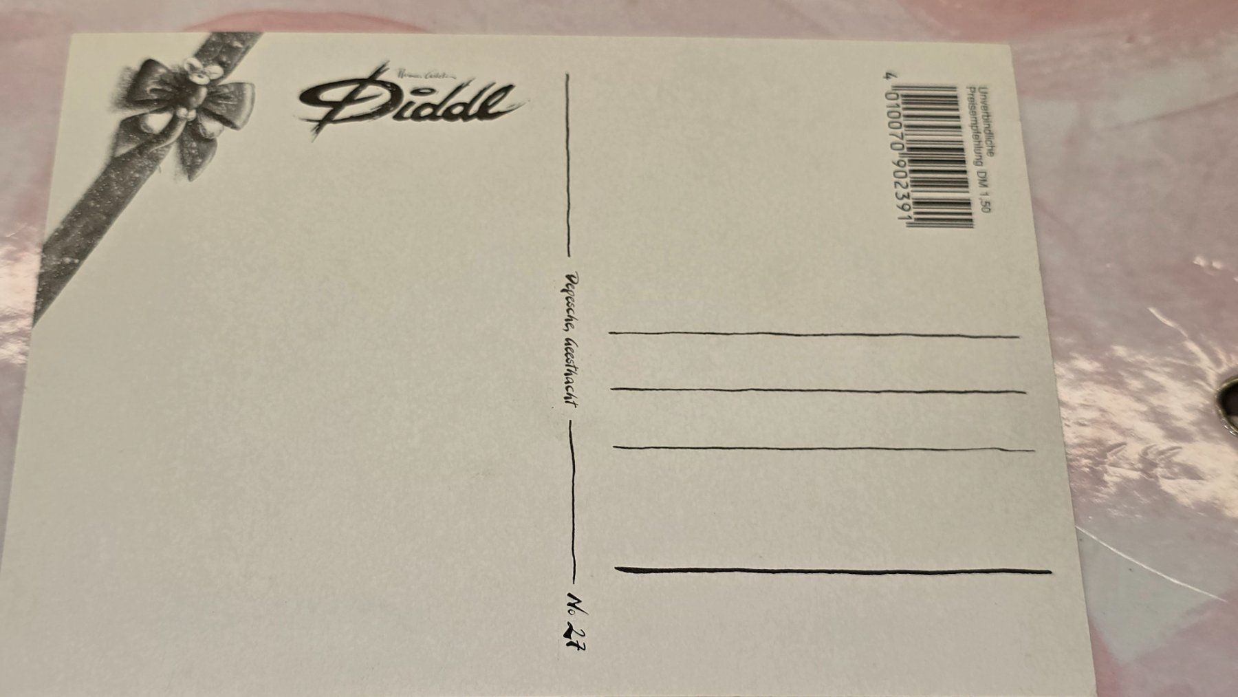 Karten: Diddl Postkarte no27 – Neu (gemäss Beschreibung) aus wallisellen von funkelsternchen5 1