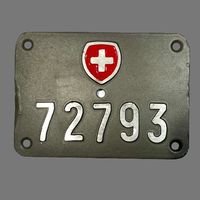 Nummerschild grün