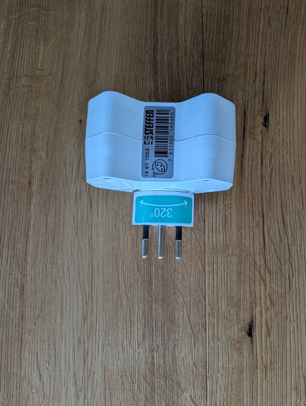 Stecker: Steffen Dreifackstecker weiss – Gebraucht aus Interlaken von dmncmg 1