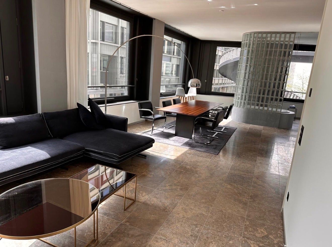 Divani: Premium Design Ecksofa Arketipo Moss – dunkelblau & elegant – Usato da Dietlikon venduto da schnapper 3