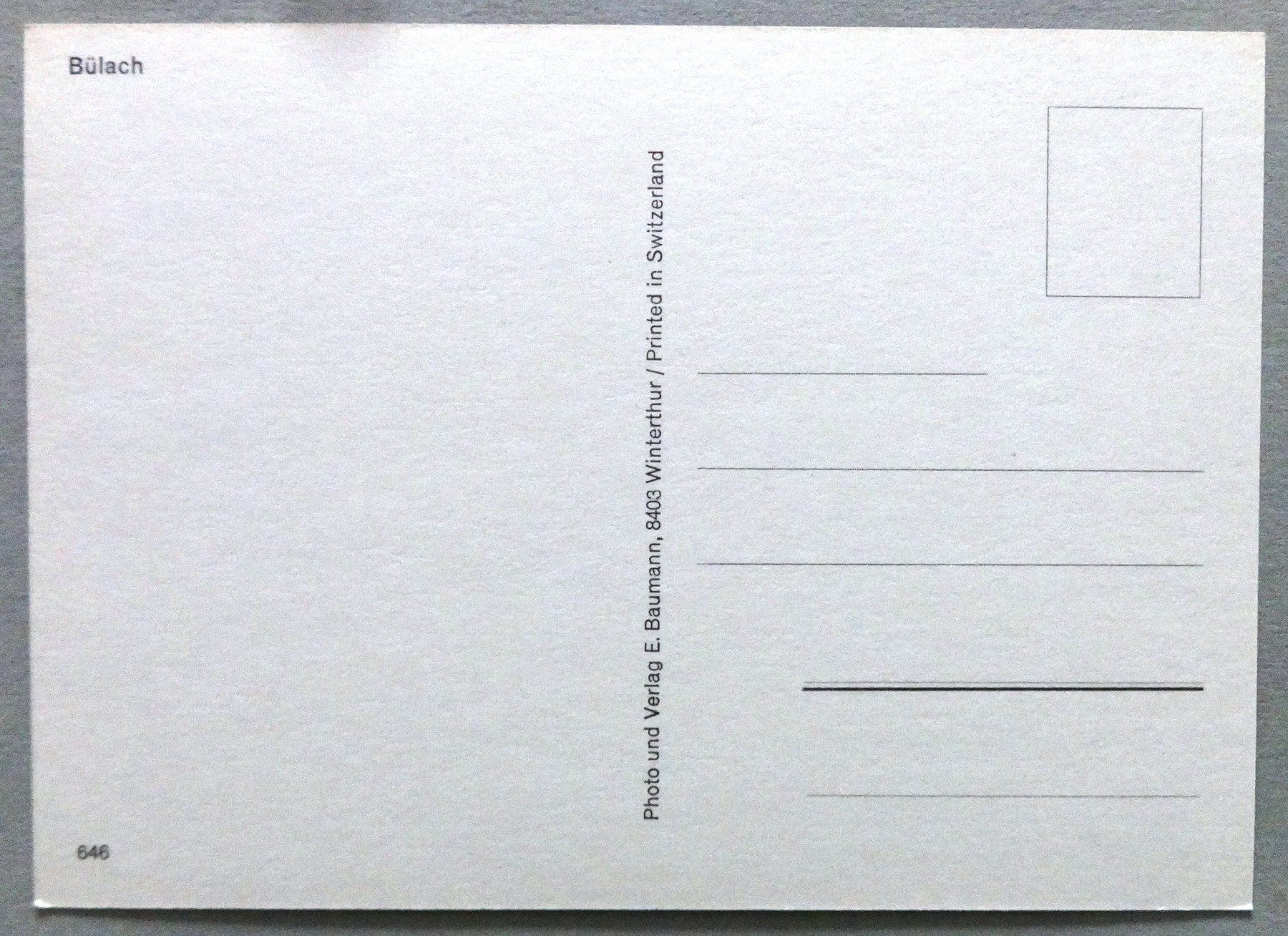 Cartoline postali: Bülach – Usato da Fétigny venduto da Billy2miny 1