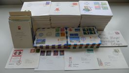 1960-2007, TOP-POSTEN: 800 FDC- & Sonderbriefe, riesiger KAT