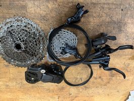 Shimano Bremse SLX mit Schimano Schaltung 1x11 Neu