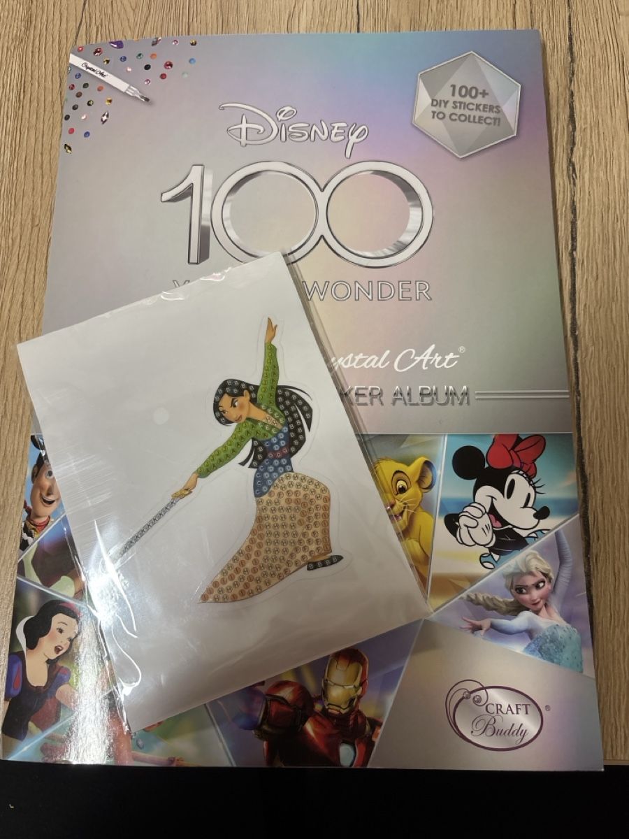 Aufkleber: Sticker crystal Art Disney – Neu und originalverpackt aus Vuippens von Tryce1802