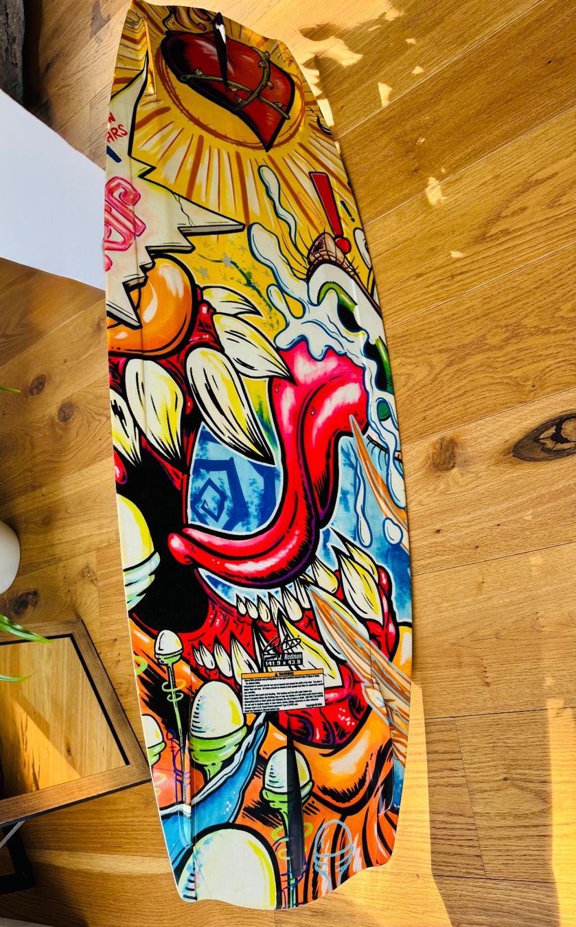 Tavole da surf e di nuoto: Wakeboard Liquid Force J.Redmon SpecialDesign.141,9x43,8 cm – Usato da Obernau venduto da den_vrp6 4