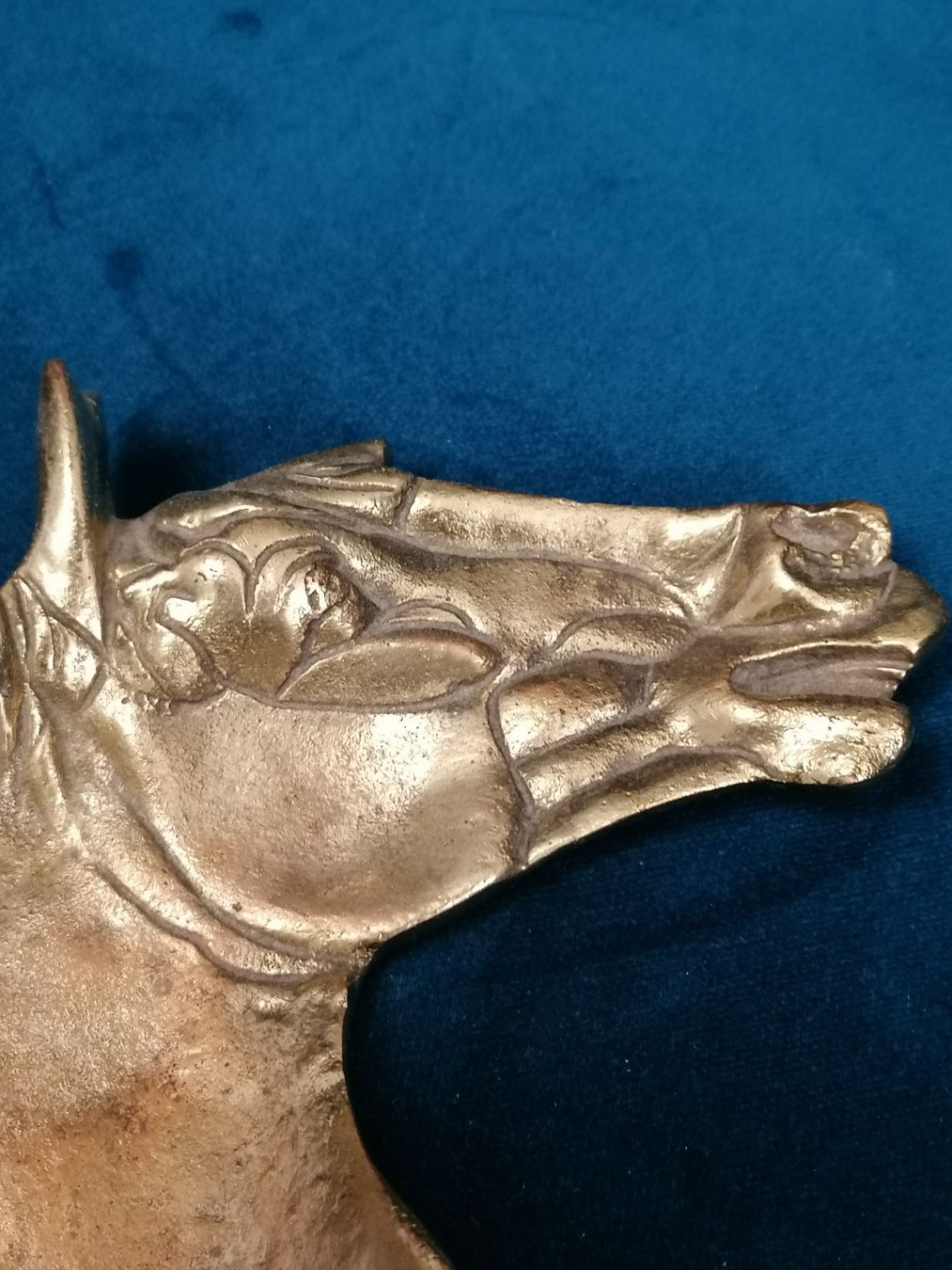 Cendriers: Messing Aschenbecher Pferdkopf – D'occasion à Basel par vintagecollector 1