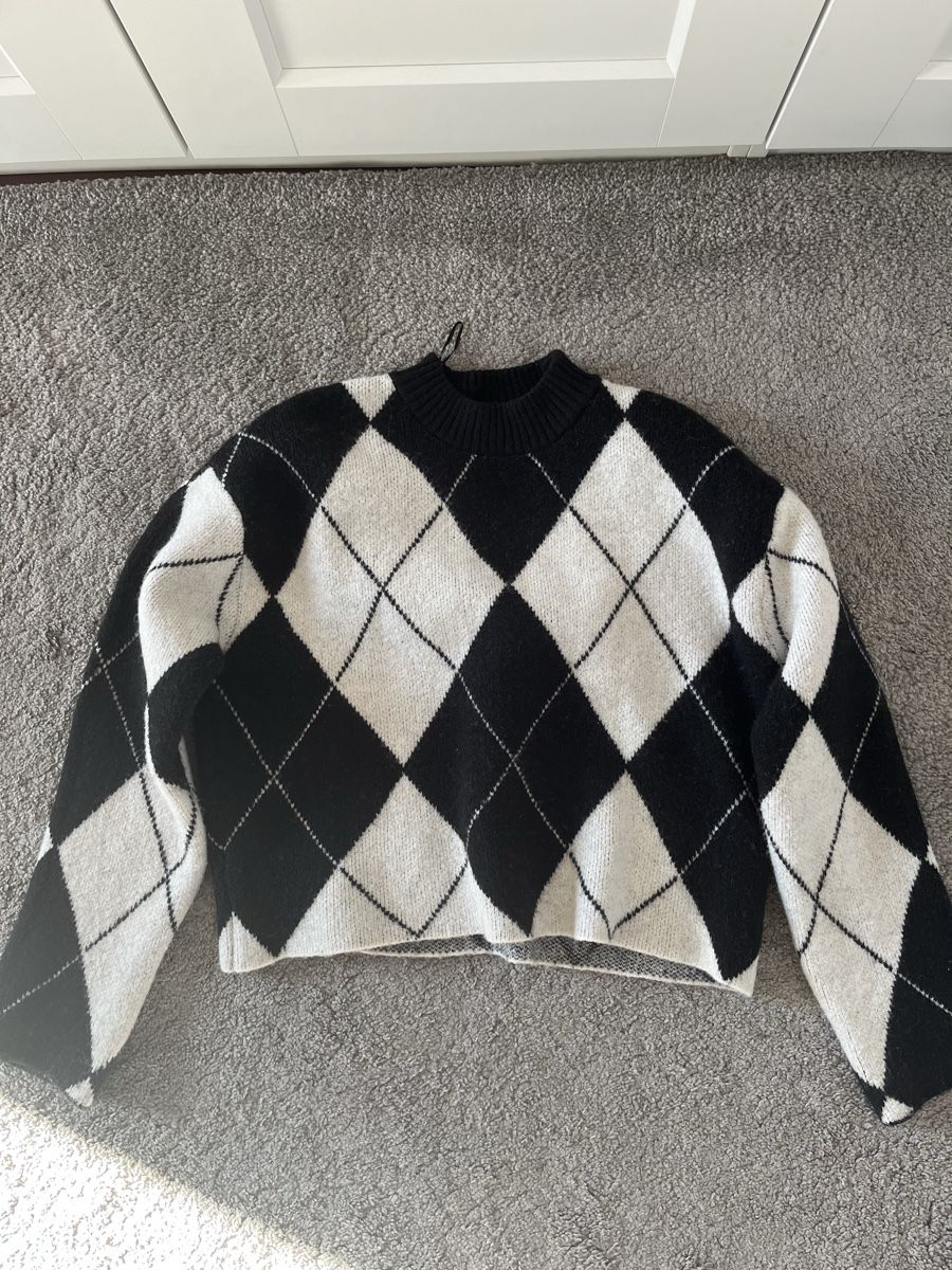 H&M Maglioni & Felpe: Pullover mit Rautenmuster – Nuovo (secondo la descrizione) da Sevelen venduto da sarah_selina