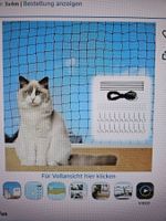 Vaktop Katzennetz für Balkon, 3x4m Katzennetz Drahtverstärkt