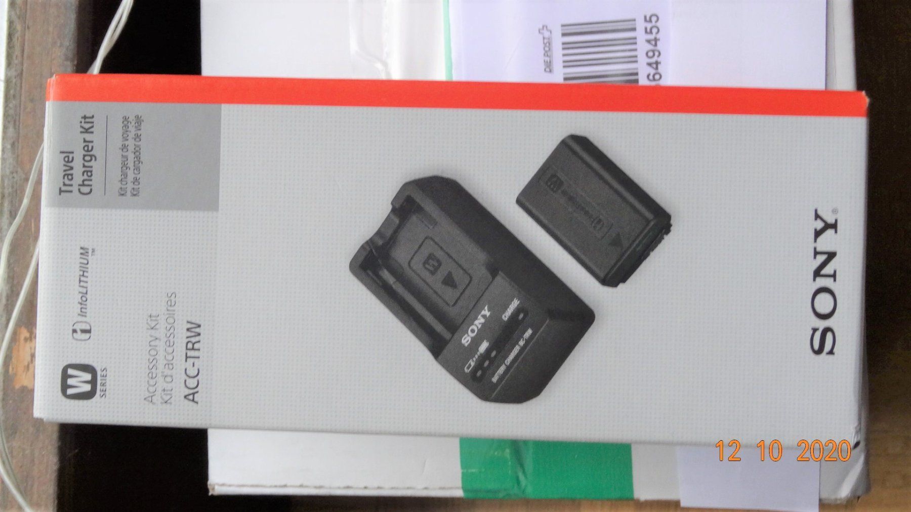 Sony Batterie: Sony ACC-TRW &  NP-FW 50 – Usato da Buttisholz venduto da rappirosen 1