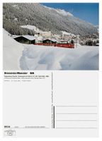 Disentis Mustér Oberland Surselva Bahn FO MGB HGe 4/4 II 108