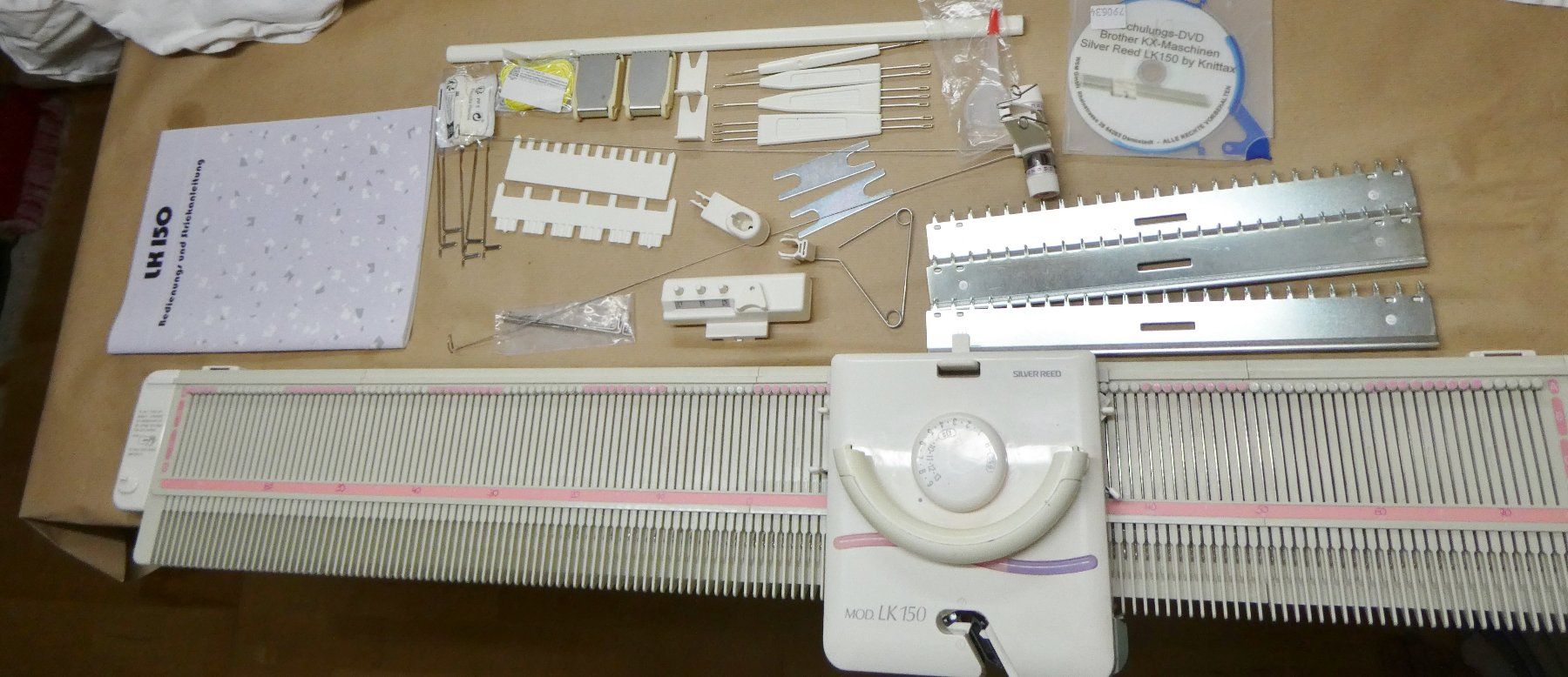 Alle Maschinen: Strickmaschine Silver Reed LK-150 – Gebraucht aus Siebnen von Ra-la-ra-ol 2