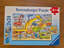 Ravensburger Puzzle 2x24 4+ - Fahrzeuge