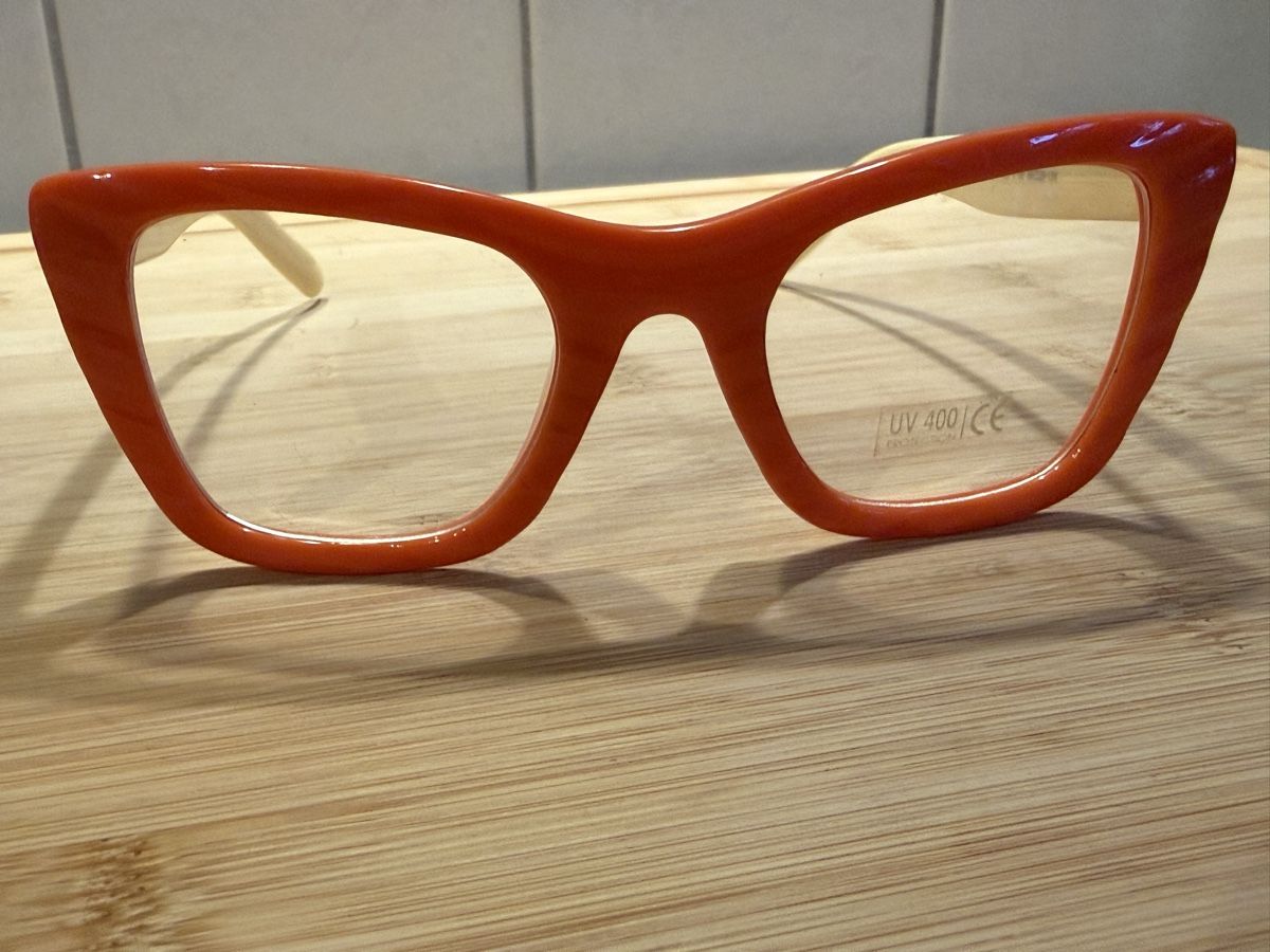 Occhiali & Lenti: Orange Brille im Retro-Stil – Usato da Basel venduto da zukk_ 2