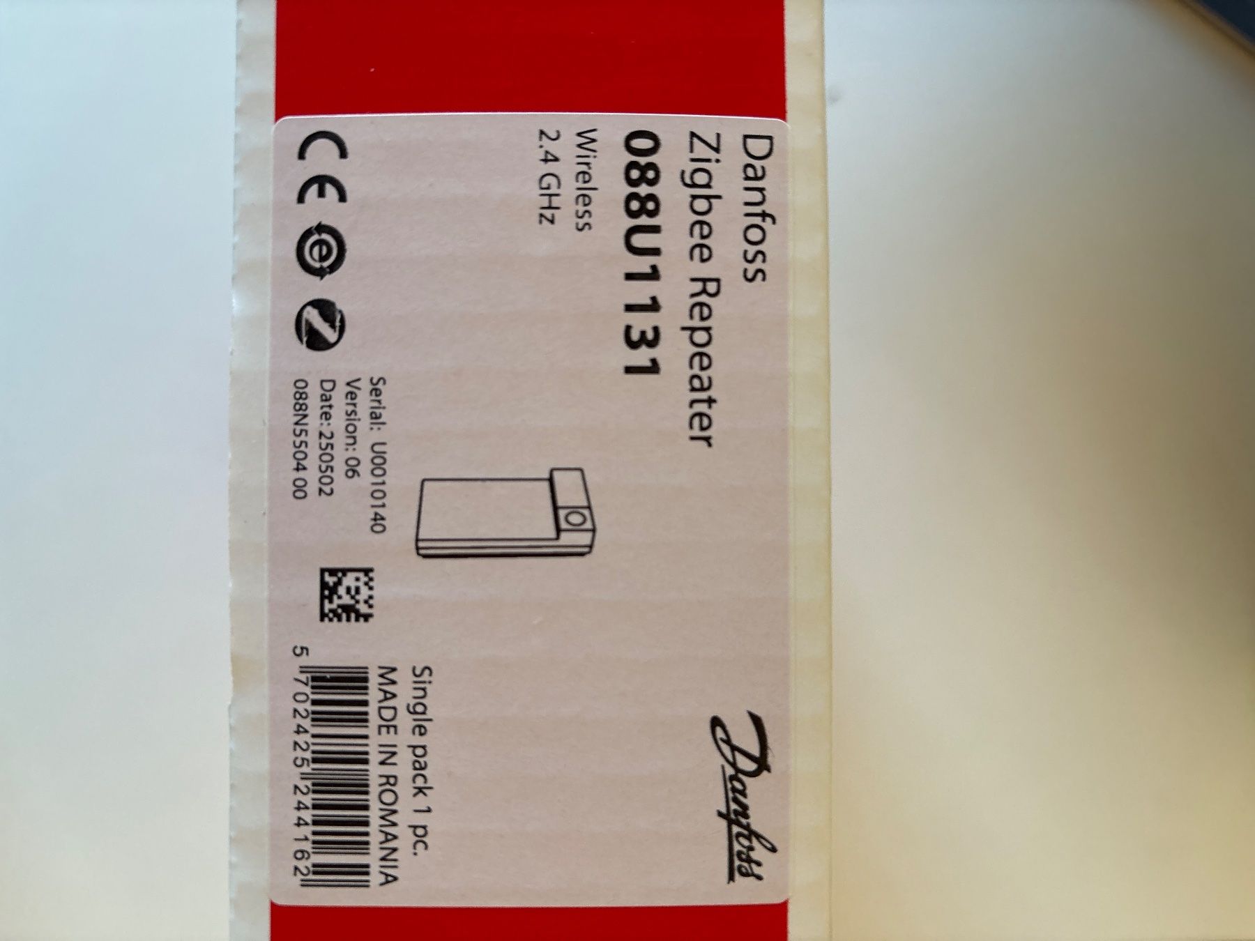 WiFi: Danfoss Zigbee Repeater 088U1131 – Nuovo e nell'imballaggio originale da Vendlincourt venduto da lbsa 2