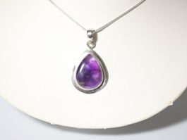 Pendentif / Anhänger 925 & Amethyst / Améthyste 37mm