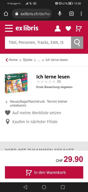 Liscianigiochi Carotina Plus Buchstaben & Wörter – Lernspiel Zum Lesen Und Schreiben Für Kinder