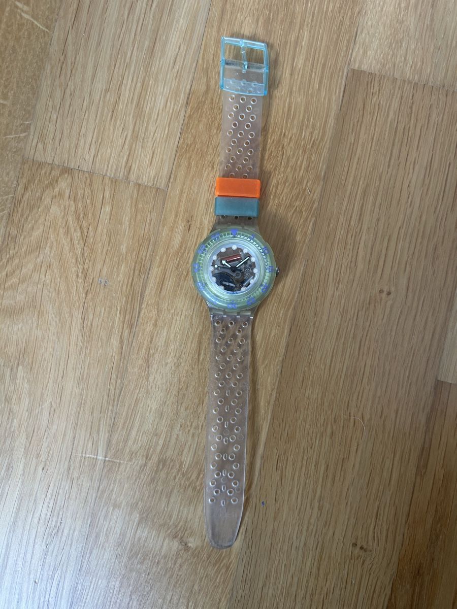 Swatch Orologi: Scuba 200 "Jelly Bubbles" (SDK104) 1992 ab 1.- – Usato da Oberwil BL venduto da 8Daniel1Hale
