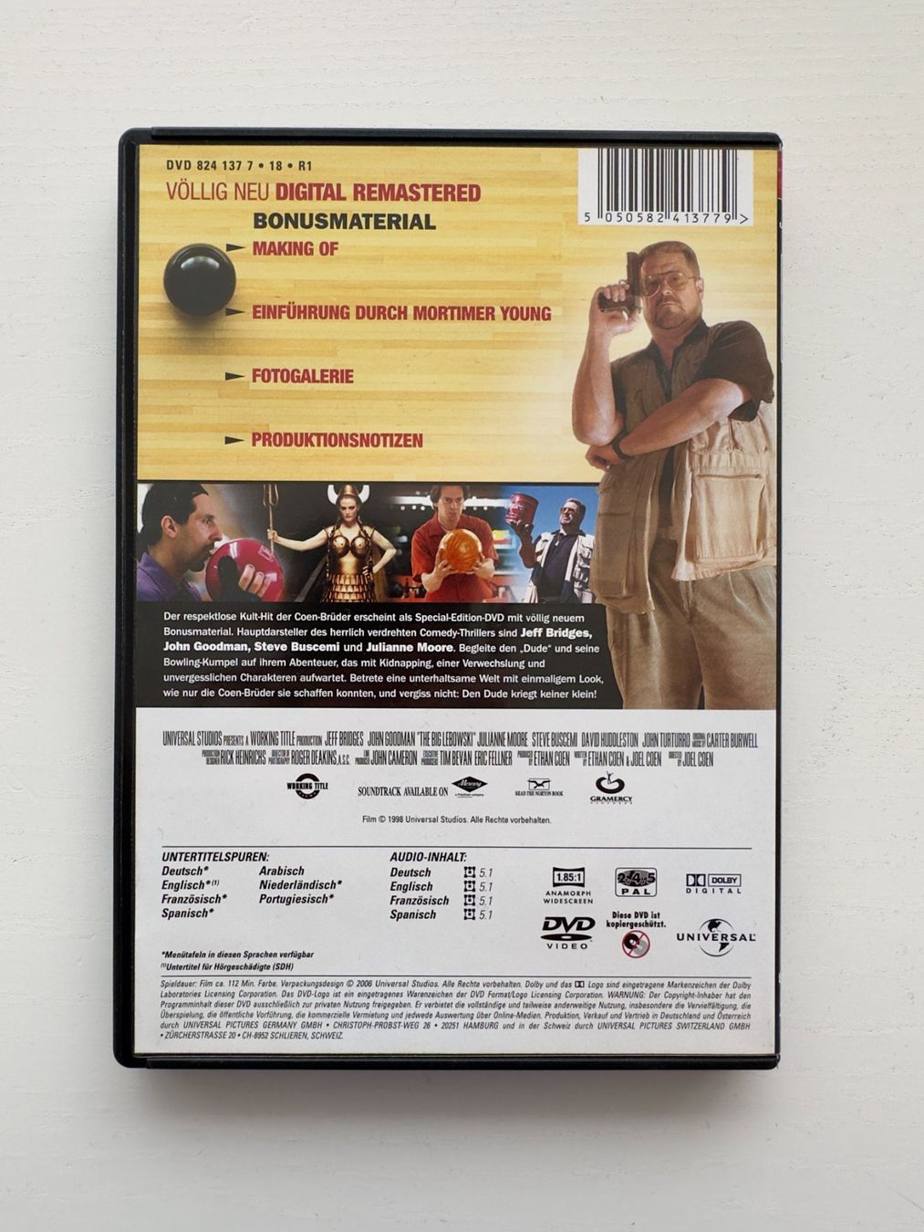 Tutti i DVDs: The Big Lebowski – Nuovo (secondo la descrizione) da Nottwil venduto da grabi77 1