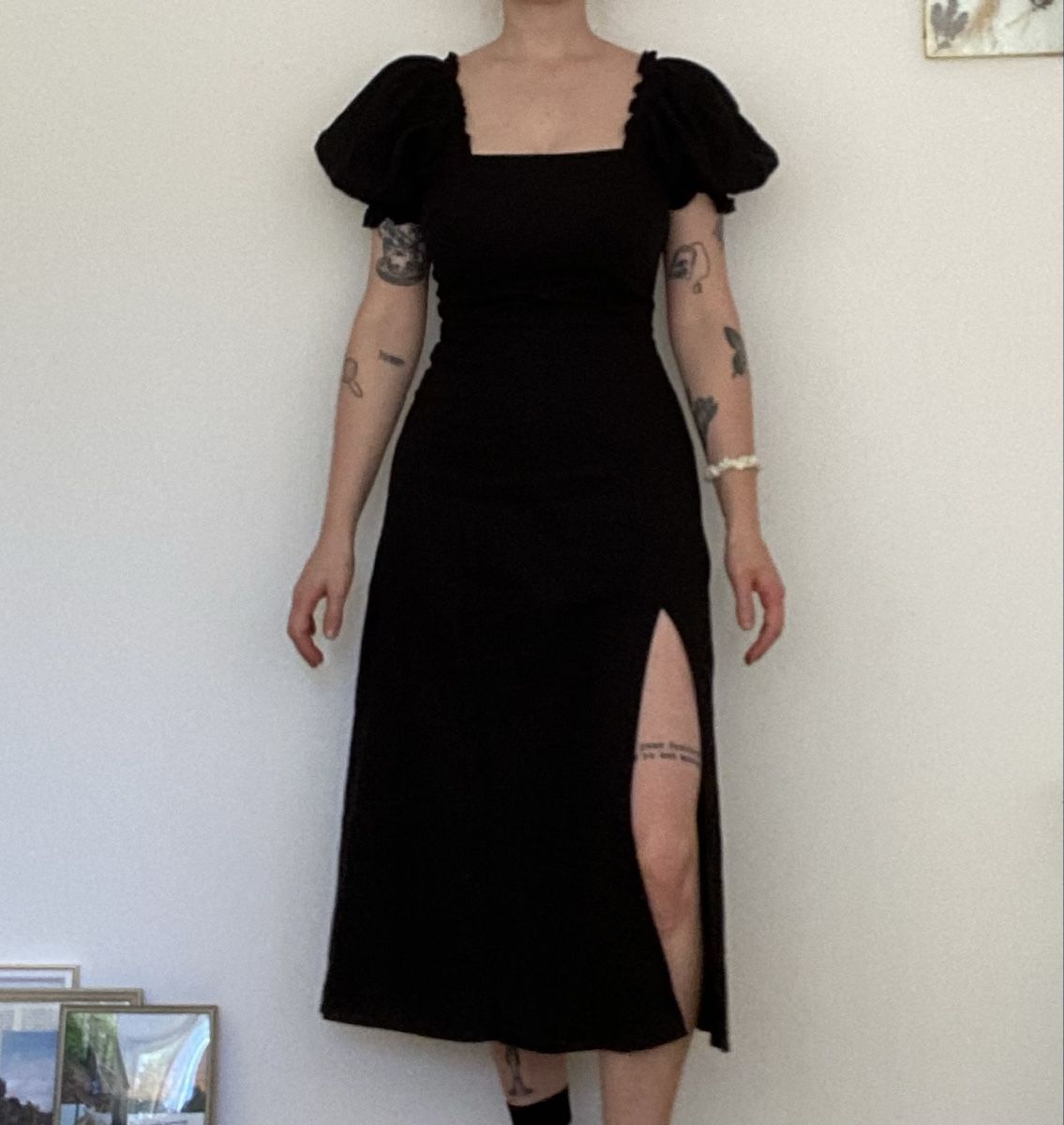 Kleider: Midikleid Puffärmel Grösse 36 – Gebraucht aus Walde SG von k_gii