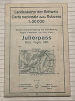Landeskarte Schweiz Carte nationale 268 Julierpass 1:50 000