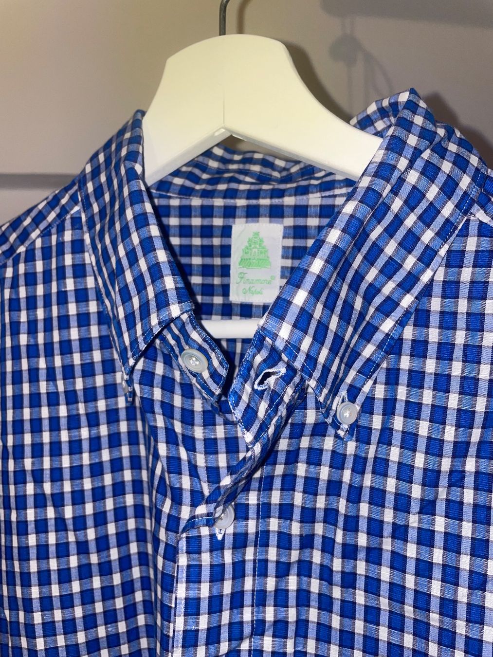 Camicie: Finamore Napoli Herren Hemd – Usato da Zürich venduto da Turicum_8001 1