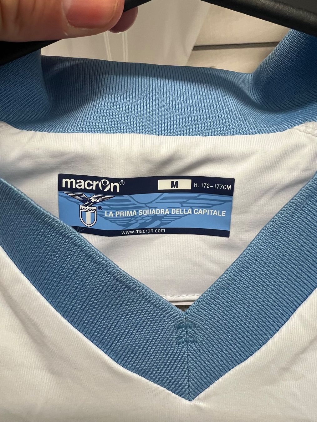 Canottiere & Pantaloni: Macron Lazio Trikot 2014-2015 Klose – Usato da Cully venduto da DealerPrice 3
