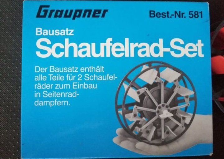 Graupner Glasgow Schaufelräder neu und unbenutzt Top (Gebraucht) in ...