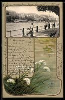 Litho Basel, Am obern Rheinweg im Blumen