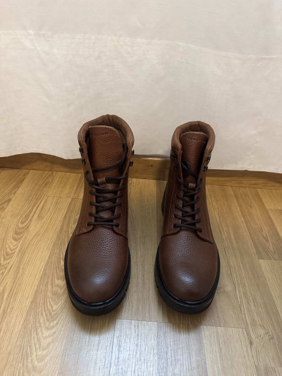 Tommy Hilfiger Scarpe da uomo: Tommy Hilfiger Lederstiefel – Nuovo e nell'imballaggio originale da Zürich venduto da alexandragarcia1 1