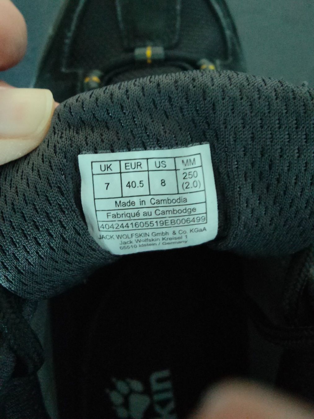 Jack Wolfskin Scarpe per ragazzi: Jack Wolfskin Jungen Trekkingschuhe Gr. 40.5 – Usato da Rüthi (Rheintal) venduto da jsnsj 5