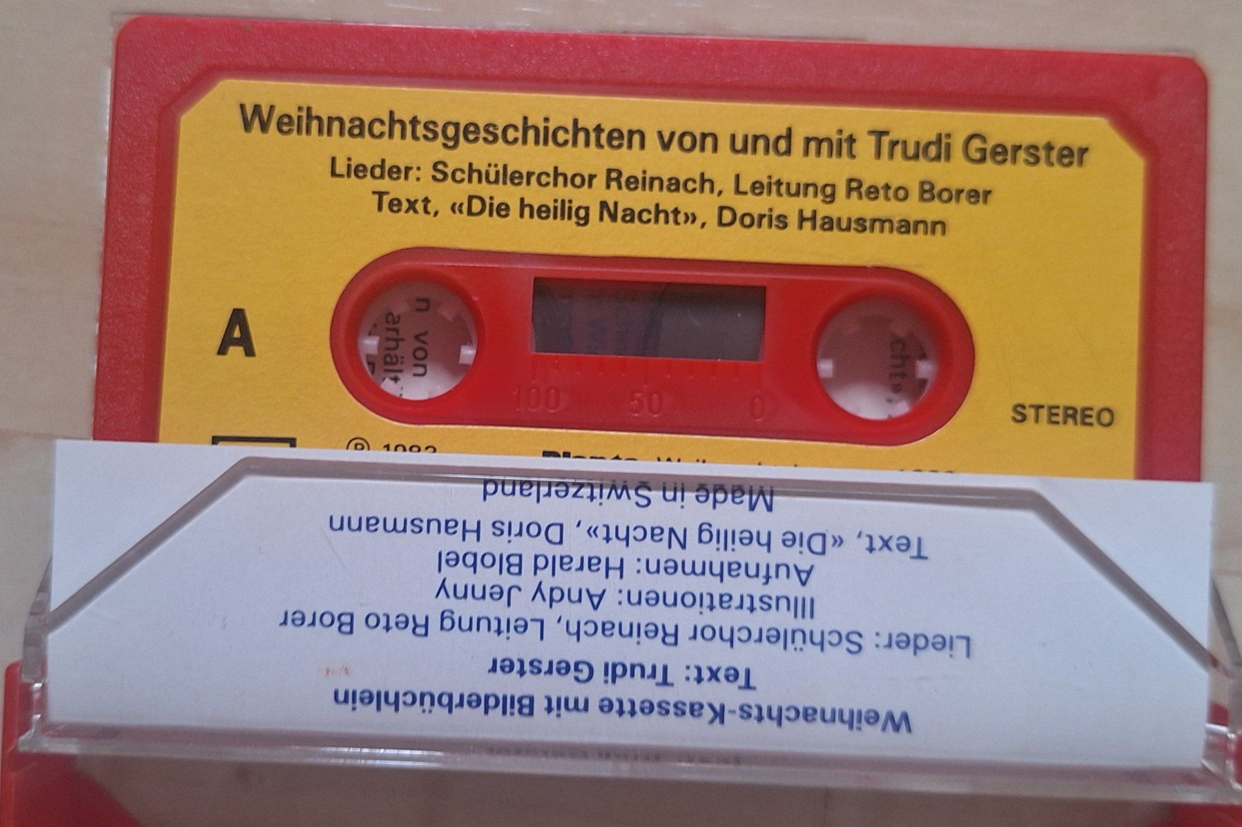 Musicassette: Weihnachtsgeschichten von Trudi Gerster, Kassette – Usato da Zug venduto da Sdoerfli 1