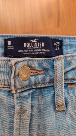 Hollister Jeans High-Rise Vintage Straight W25 L27