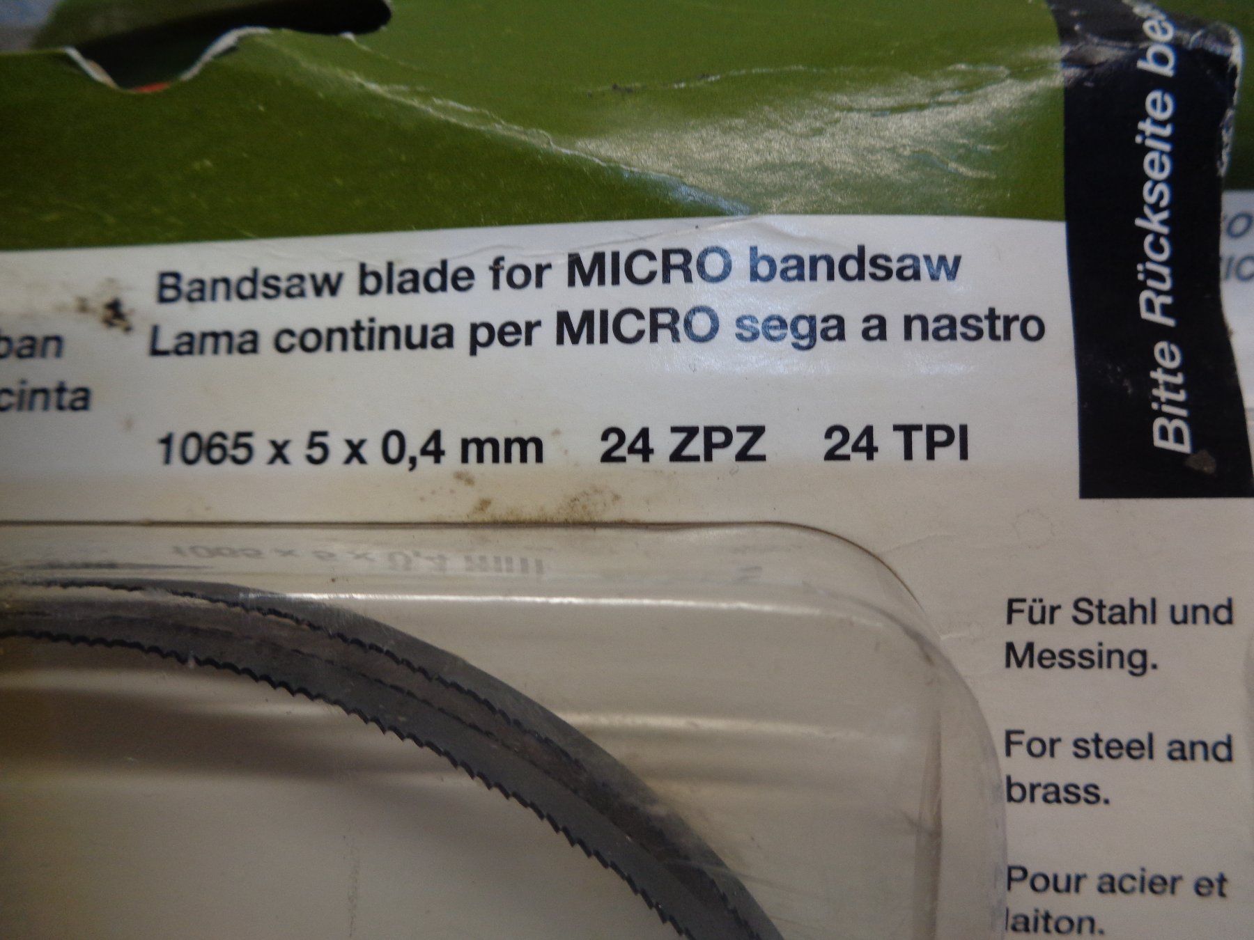 Proxxon Sägen: Bandsägeblatt / Proxxon / Micromot-System – Neu (gemäss Beschreibung) aus Aarwangen von SEC500 7