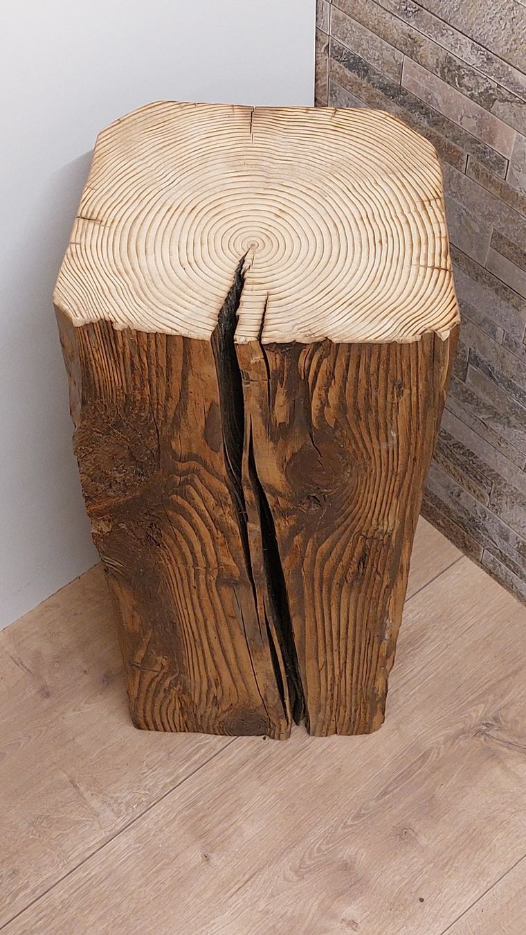 Tutte le decorazioni: Rustikale, massive und wunderschöne Altholzsäule / Dekosäule – Nuovo e nell'imballaggio originale da Egnach venduto da Oldwoodstyle 6